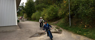 "Vi cyklar till skolan varje dag"