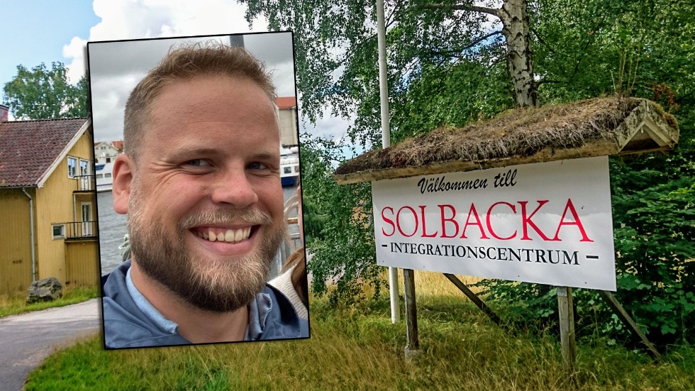 Hampus Busk har skrivit en bok om Solbackas historia.