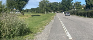 Cykelbanan på Mälarvägen anläggs på sjösidan efter önskemål från grannarna