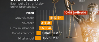 Fler kommer straffas hårdare för mord