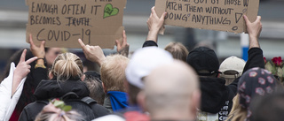 Stoppa de livsfarliga demonstrationerna mot corona 