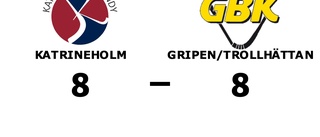 Katrineholm kryssade mot Gripen/Trollhättan