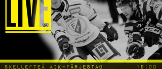 AIK och Färjestad – läs direktrapporten i efterhand