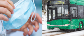 Munskyddsvärdar ska få fler att använda mask på bussen