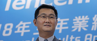 Första intäktsfallet för Tencent