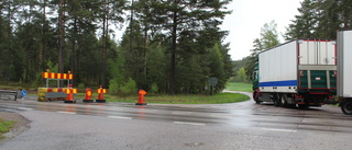 Riksväg avstängd för andra gången på en vecka