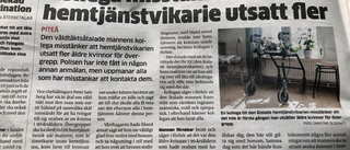 Osmakligt att skriva att personen saknar vårdutbildning