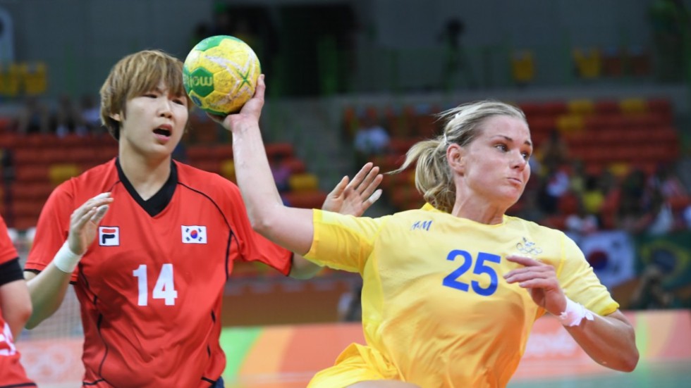 Angelica Wallén under OS i Rio 2016. Arkivbild.