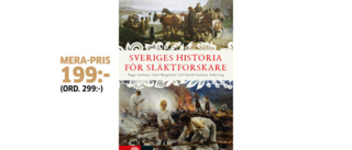 Populära boken "Sveriges historia för släktforskare"