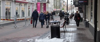 Snöras nära att träffa barn