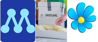 Så röstade eleverna i din kommun • Majoritet för M+SD på flera håll