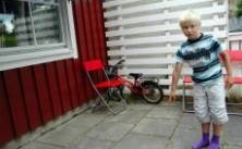 Albin, 8, fick en trist start på sommarlovet