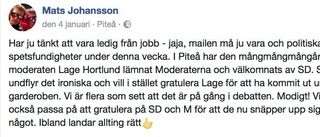 Ifrågasatt förtroende efter nazistjämförelse