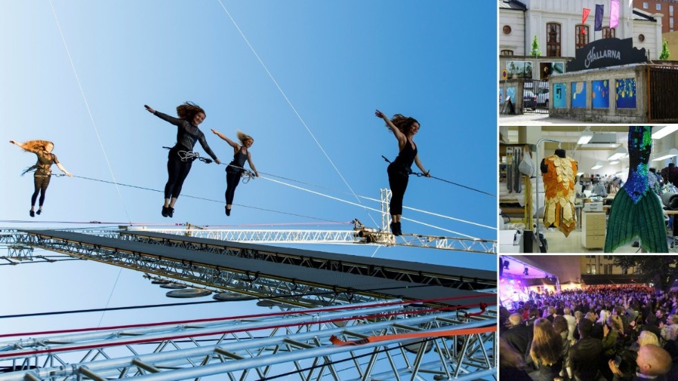 En cirkus högt i det blå till toner av musik tar Kulturnatten till oanade och svindlande höjder på ett fält på Butängen. Det blir ett unikt inslag i årets program, som är rekordstort och kommer locka ut 10 000-tals människor på gatorna och torgen i Norrköping.