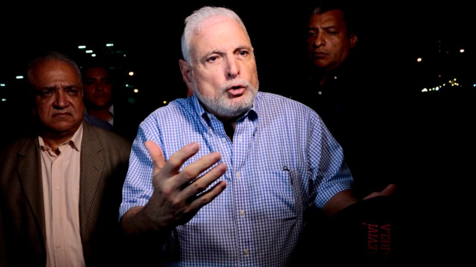 Panamas expresident Ricardo Martinelli 2021. Arkivbild.