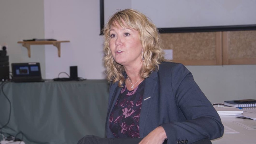 Engagerad. "Det fanns en rädsla hos oss om att ha kommunen som huvudman, att de kanske skulle ha en lite annan prioritering och inte främst nytta för näringsliv och föreningsliv. Men idag känns det här jättebra", säger Åsa Skiöld, från Företagarna i Arvidsjaur.