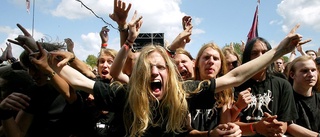 Energi och utlevelse på hårdrocksfestival