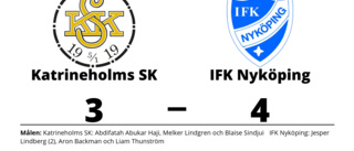 IFK Nyköping vände underläge och vann