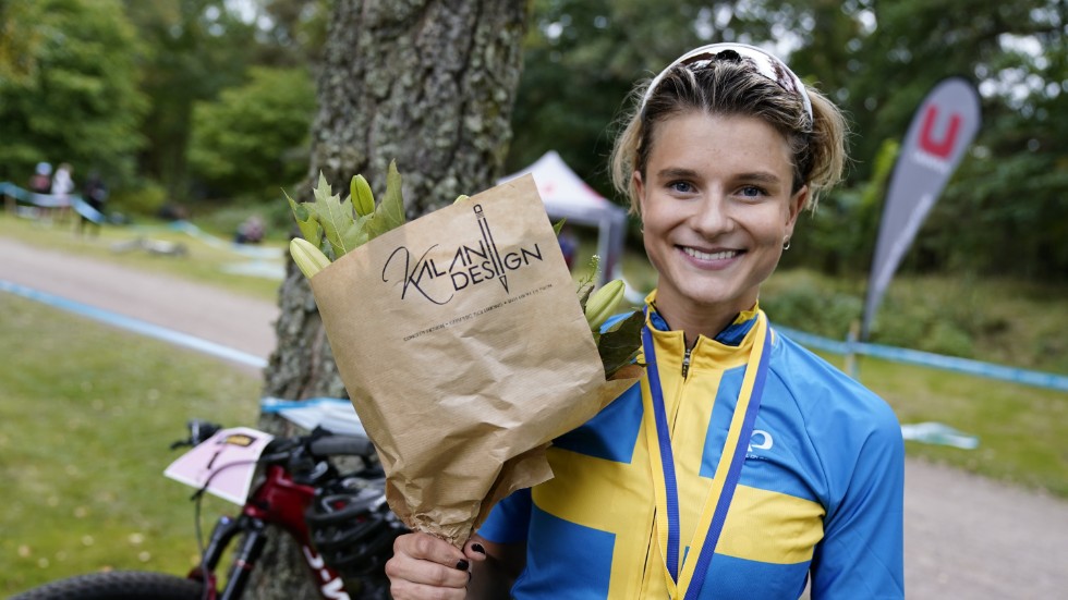 Jenny Rissveds vann SM-guld i tempo. Arkivbild.