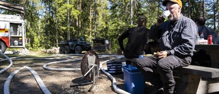 Dystert efter stora skogsbranden: "Sen blir det bara skit av det"