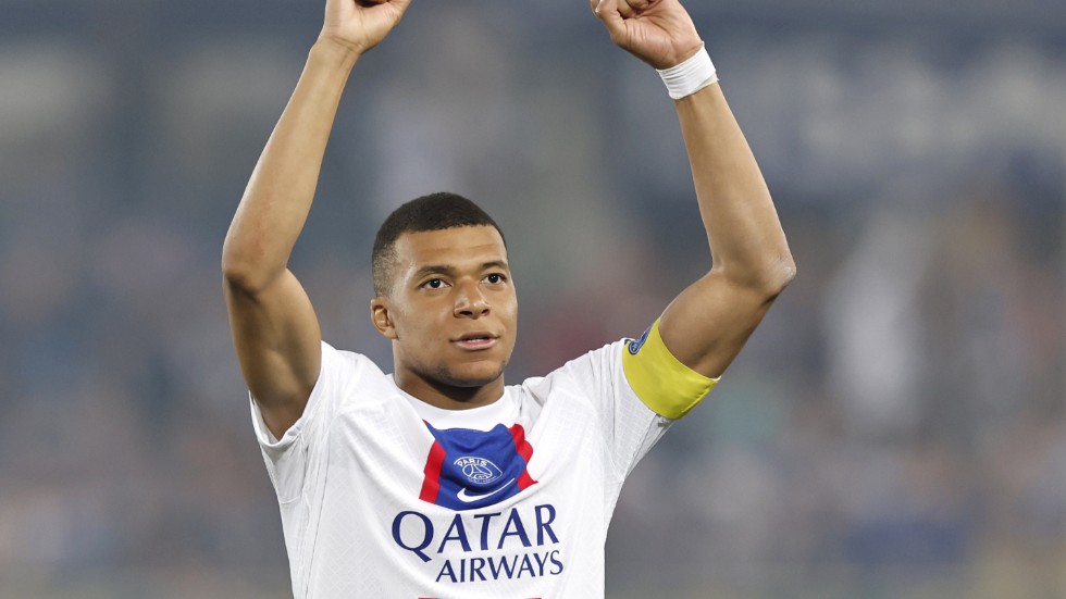 Kylian Mbappé förlänger inte sitt kontrakt med PSG. Arkivbild.