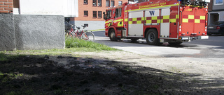 Larm om gräsbrand i centrala Piteå