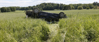 Fyra till sjukhus efter olycka på 35:an