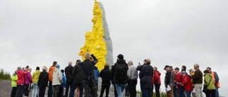 Ny skulptur i Kiruna förenar industri och natur