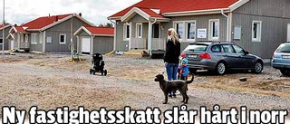 Ny fastighetsskatt slår hårt i länet