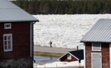 Lindrig islossning i Torneälven att vänta