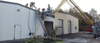 Brand i industribyggnad