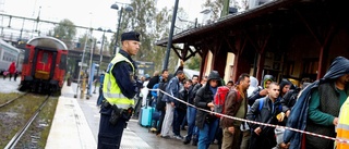 Polisen pressad av fler asylsökande