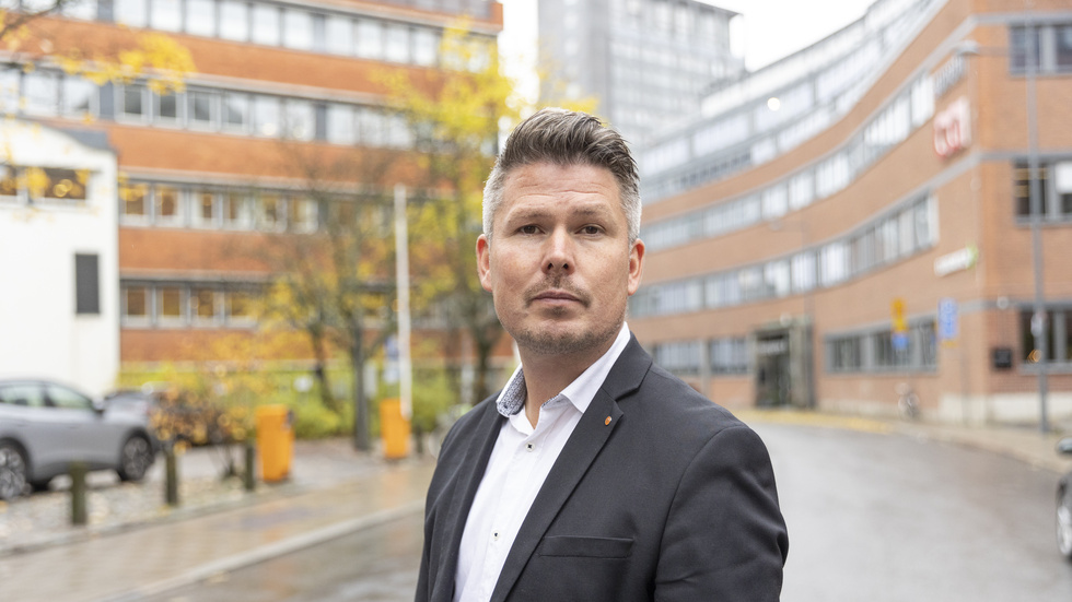 Markus Furuberg, förhanslingschef, Akademikerförbundet  SSR.
