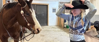 Ellen rider häst som är rankad som en av de bästa i världen