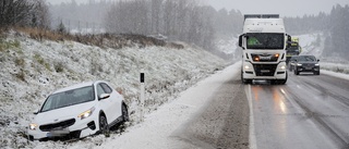 Risk för snökaos på vägarna i kväll – SMHI varnar