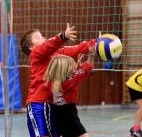 Barnvolley med härlig kämpaglöd