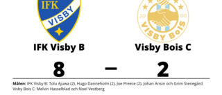 IFK Visby B utklassade Visby Bois C på hemmaplan