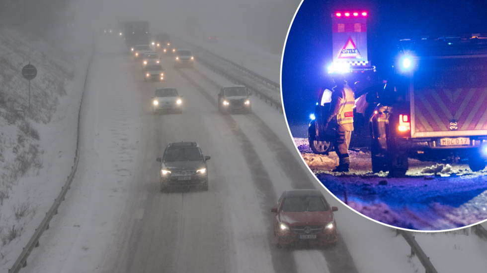 E18 mellan Enköping och Stockholm är Sveriges fjärde mest olycksdrabbade väg juletid.