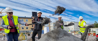 Första spadtaget för 61 nya bostäder