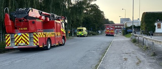 Larm om brand var vattendimma 