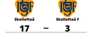 Storseger för Skellefteå hemma mot Skellefteå F