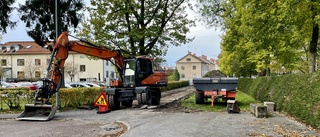 Upprustning av gång- och cykelväg påverkar trafiken