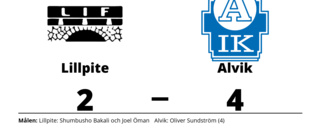 Shumbusho Bakali och Joel Öman målskyttar när Lillpite förlorade