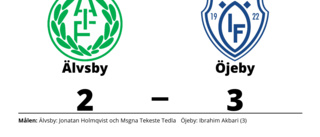 Öjeby slog Älvsby med uddamålet