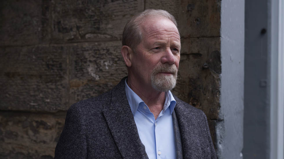 Den skotske skådespelaren och regissören Peter Mullan spelar en av huvudrollerna i tv-serien "Payback". Pressbild.