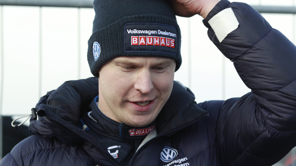 Johan Kristoffersson tog VM-guld. Arkivbild.