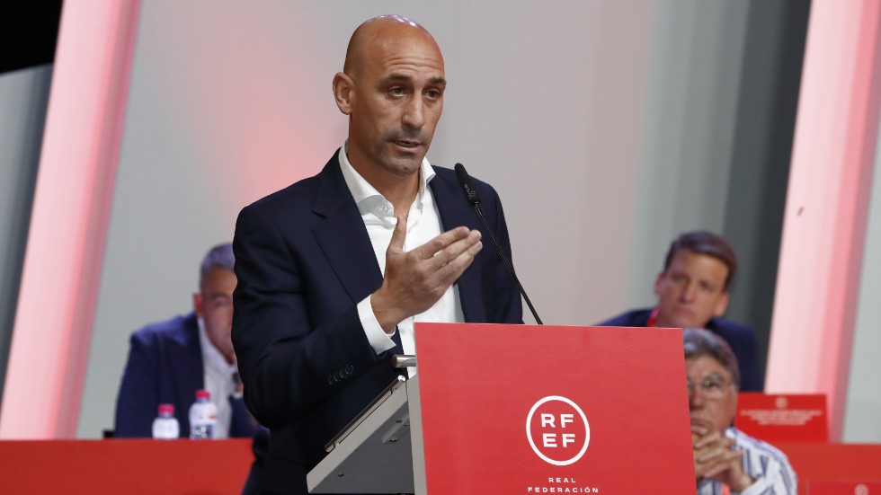 Luis Rubiales. Arkivbild.