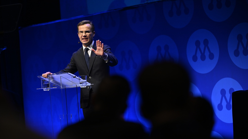 Moderaternas partiledare Ulf Kristersson.