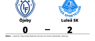 Luleå SK tog kommandot från start mot Öjeby