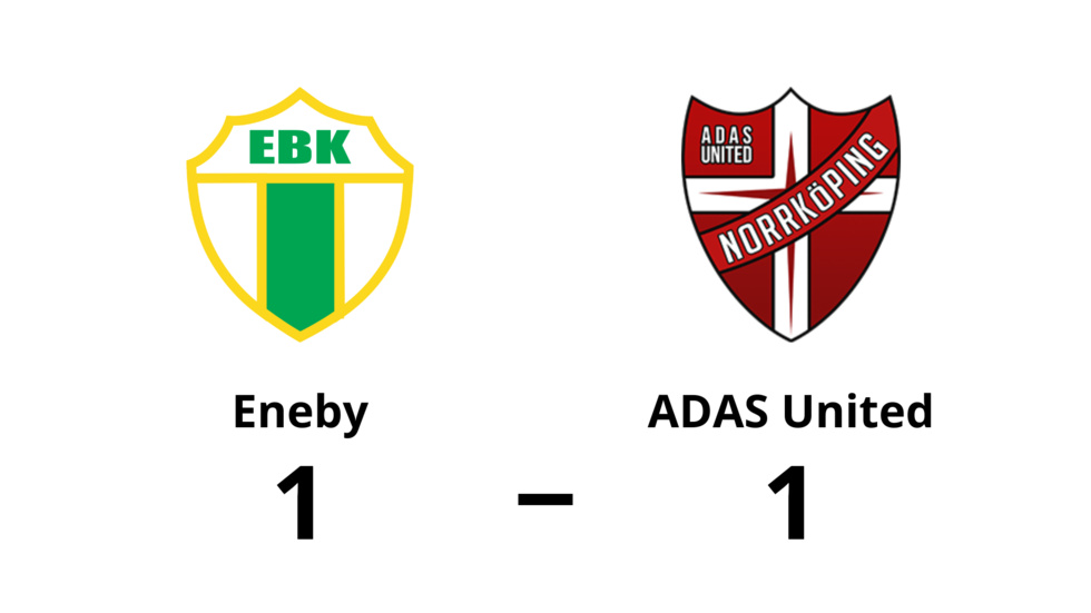 Eneby BK spelade lika mot ADAS United